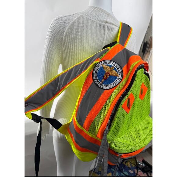 Men's Heron Preston 2017 DSNY Collab Superintendent Backpack - Picture 4 of 15